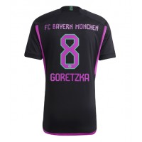 Bayern Munich Leon Goretzka #8 Vieraspaita 2023-24 Lyhythihainen